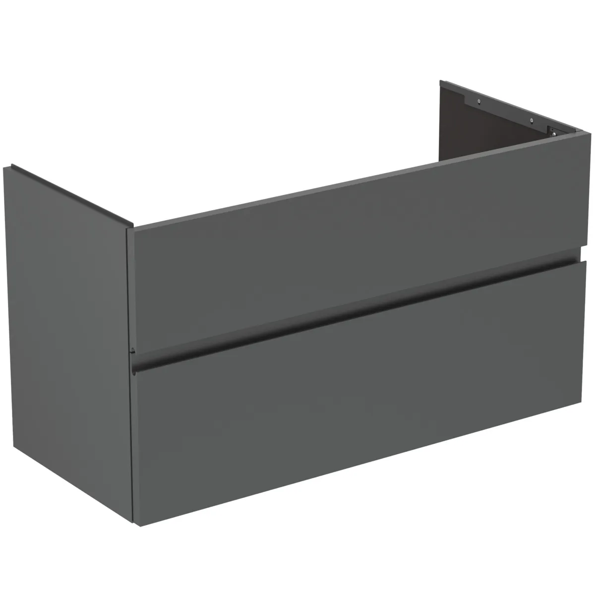 Ideal Standard Möbelwaschtischunterschrank Finesse 1000x440x545mm 2 Auszüge Anthrazit matt