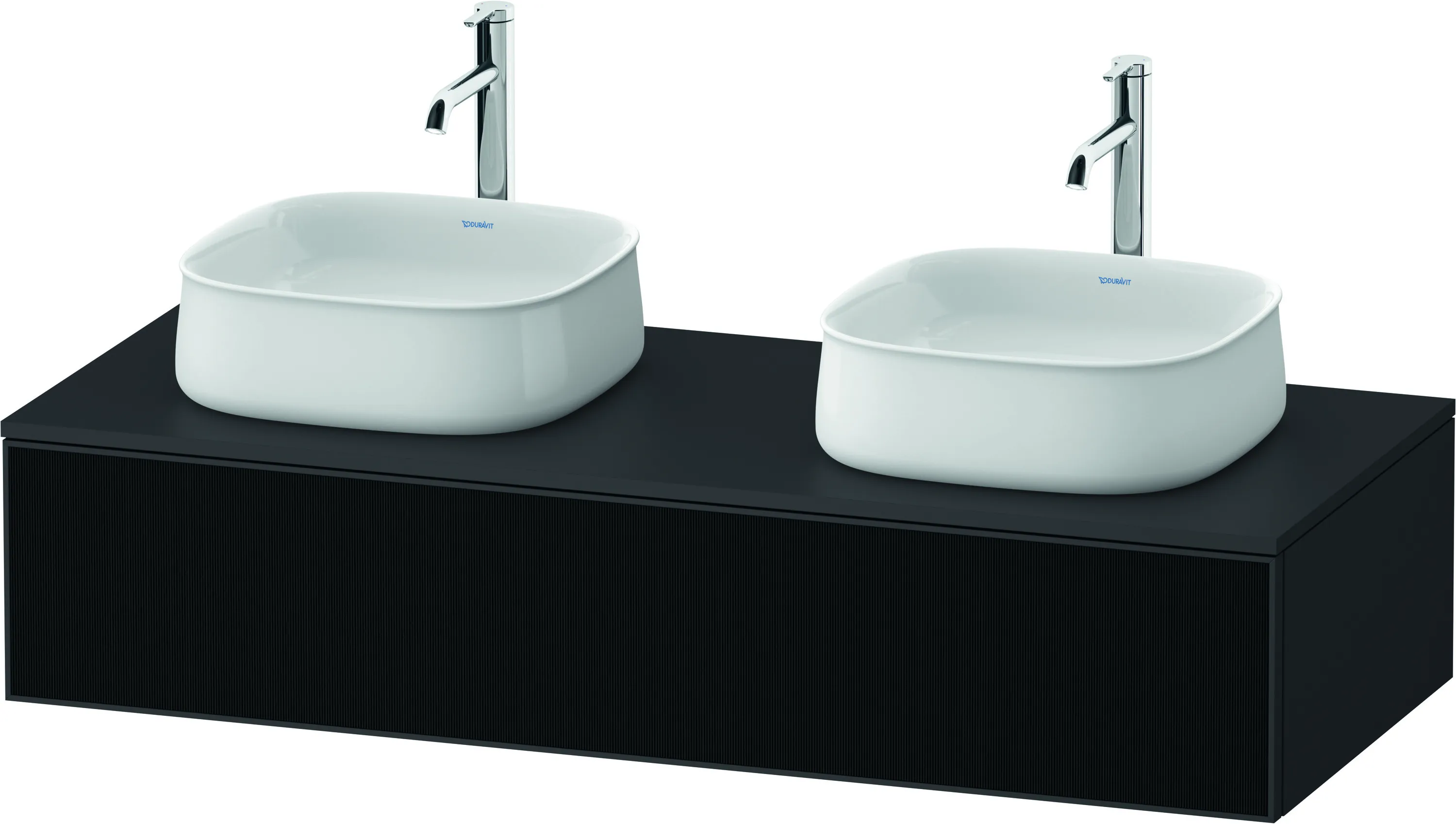 Duravit Waschtischunterschrank wandhängend „Zencha“ 130 × 28,1 × 55 cm