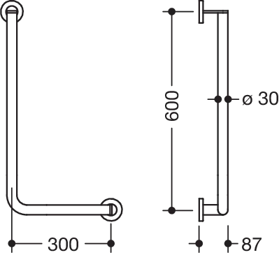 HEWI Haltegriff „System 900“