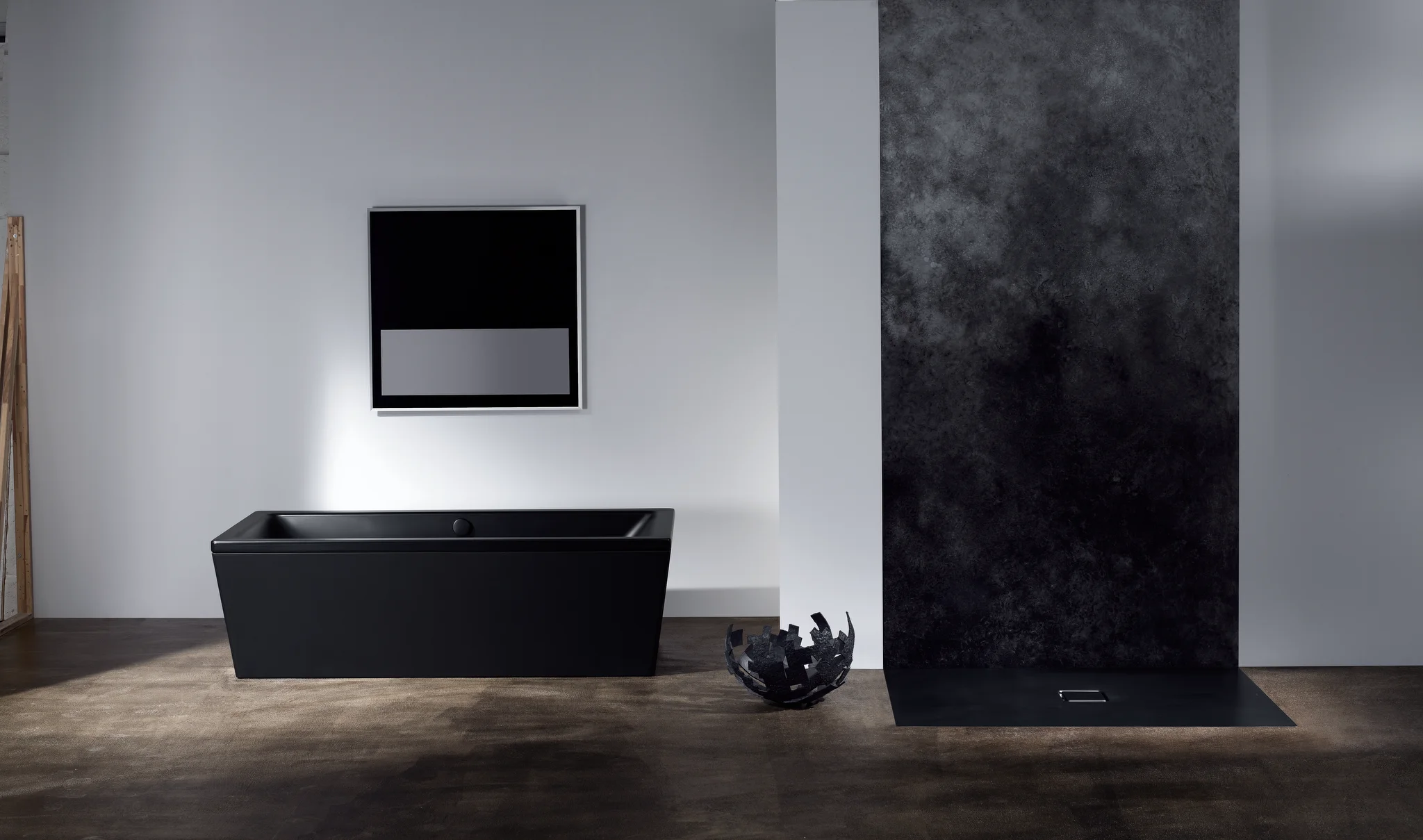 Kaldewei Badewanne „Conoduo“ 200 × 100 cm in schwarz