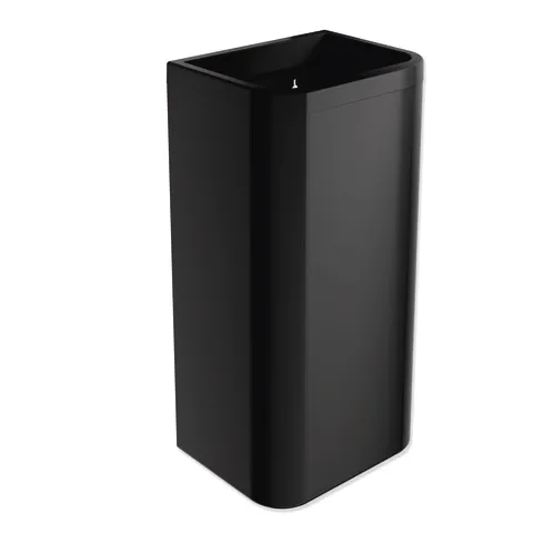 Papierabfallbehälter, Polyamid in Farbe 90, Fassungsvermögen ca. 60 l, Breite 341 mm, Höhe 661 mm, Tiefe 261 mm, in Farbe 90 (Tiefschwarz) Papierabfallbehälter, Polyamid in Farbe 90, Fassungsvermögen ca. 60 l, Breite 341 mm, Höhe 661 mm, Tiefe 261 mm, in Farbe 90 (Tiefschwarz)