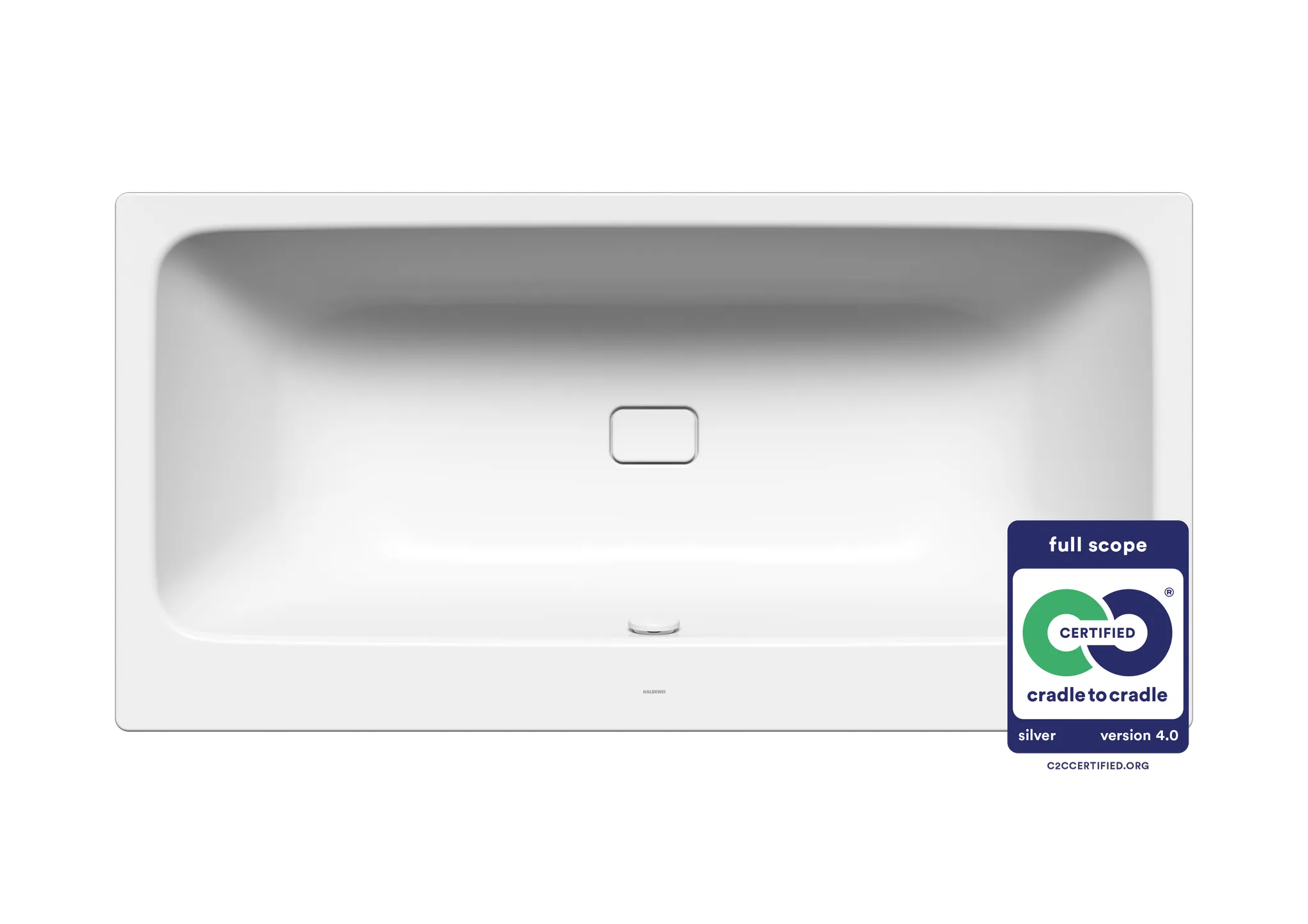 Kaldewei Badewanne „Asymmetric Duo“ rechteck 180 × 90 cm, ohne Grifflochbohrungen mit Überlaufbohrung, in alpinweiß Kaldewei Badewanne „Asymmetric Duo“ rechteck 180 × 90 cm, ohne Grifflochbohrungen mit Überlaufbohrung, in alpinweiß