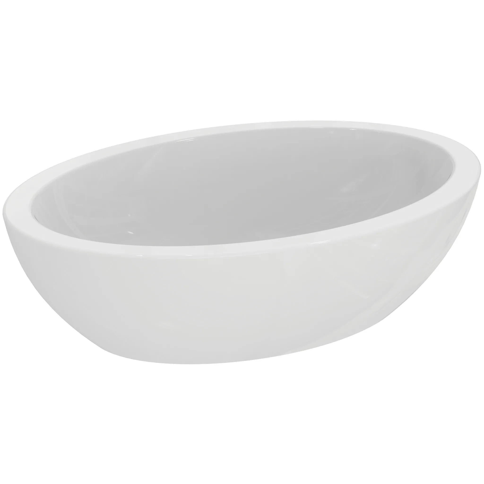 Waschbecken „StradaO“ 60 × 42 × 16 cm in Weiß Waschbecken „StradaO“ 60 × 42 × 16 cm in Weiß