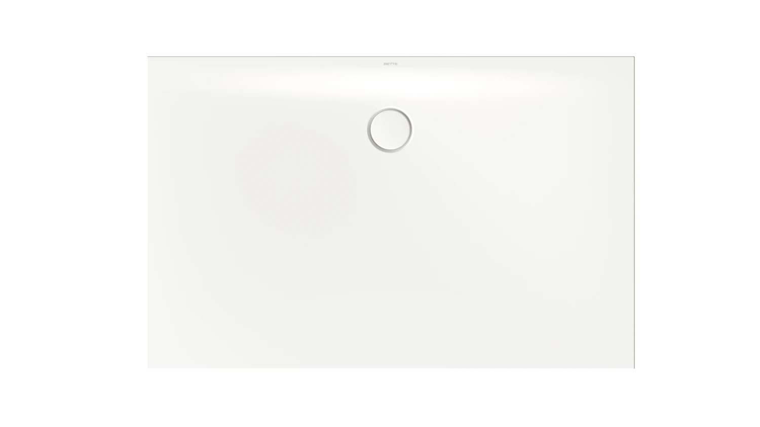 Bette rechteck Duschwanne „BetteFloor Side“ 1400 × 900 mm mit BetteAntirutsch Pro, ohne Oberflächenveredelung, ohne Wannenträger, in Snow