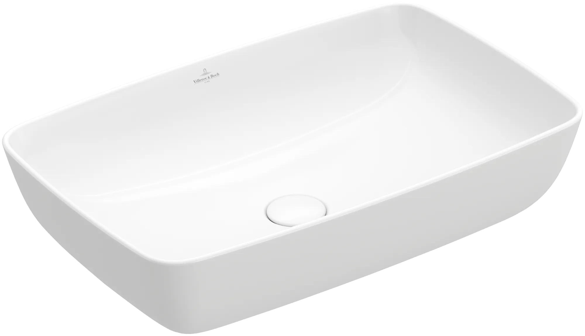 Villeroy & Boch Aufsatzwaschtisch aus TitanCeram „Artis“ 580 × 385 × 130 mm in Weiß Alpin Farbe: Weiß Alpin / Größe: 58 × 38,5 cm / Oberflächenveredelung: ohne Oberflächenveredelung Villeroy & Boch Aufsatzwaschtisch aus TitanCeram „Artis“ 580 × 385 × 130 mm in Weiß Alpin Farbe: Weiß Alpin / Größe: 58 × 38,5 cm / Oberflächenveredelung: ohne Oberflächenveredelung