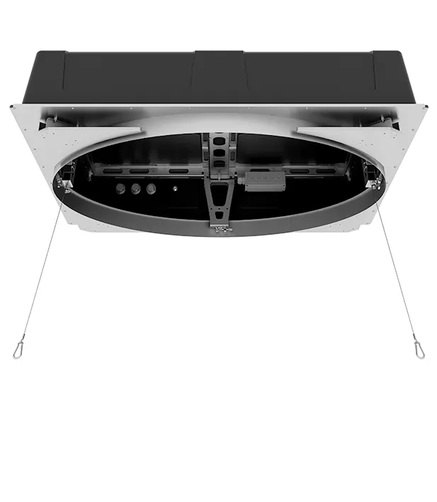 Dornbracht AQUAMOON EMBRACE UP-Deckeneinbaukasten mit Farblicht