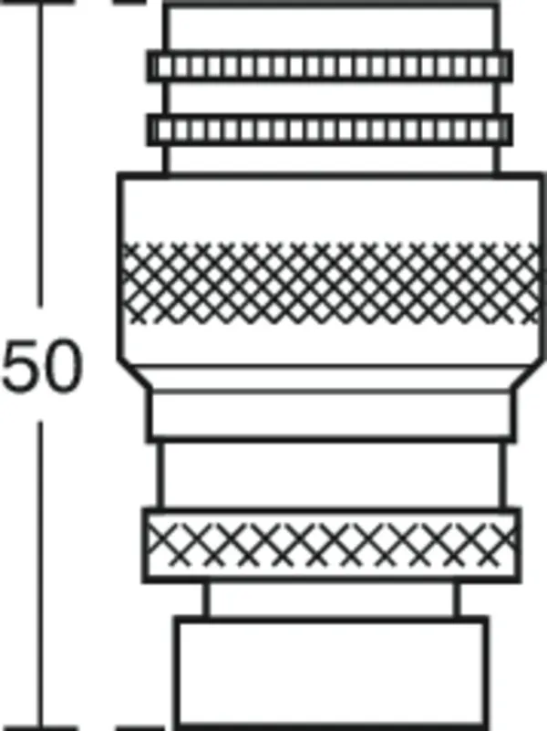 Schnellkupplung Ceraplus 2, G1/2, Chrom