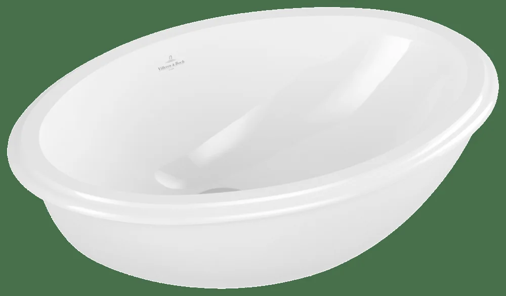Villeroy & Boch Evana Unterbauwaschbecken 500x350mm Oval Weiß Alpin