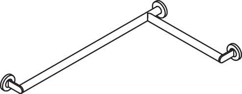 DUHA, d:30, re, W1:765, W2:475, pulverbeschichtet weiß tiefmatt DUHA, d:30, re, W1:765, W2:475, pulverbeschichtet weiß tiefmatt