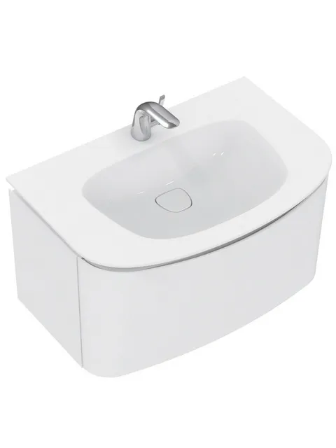 Ideal Standard Schubladenfront Dea TV603S2, Hochglanz hellgrau lackiert