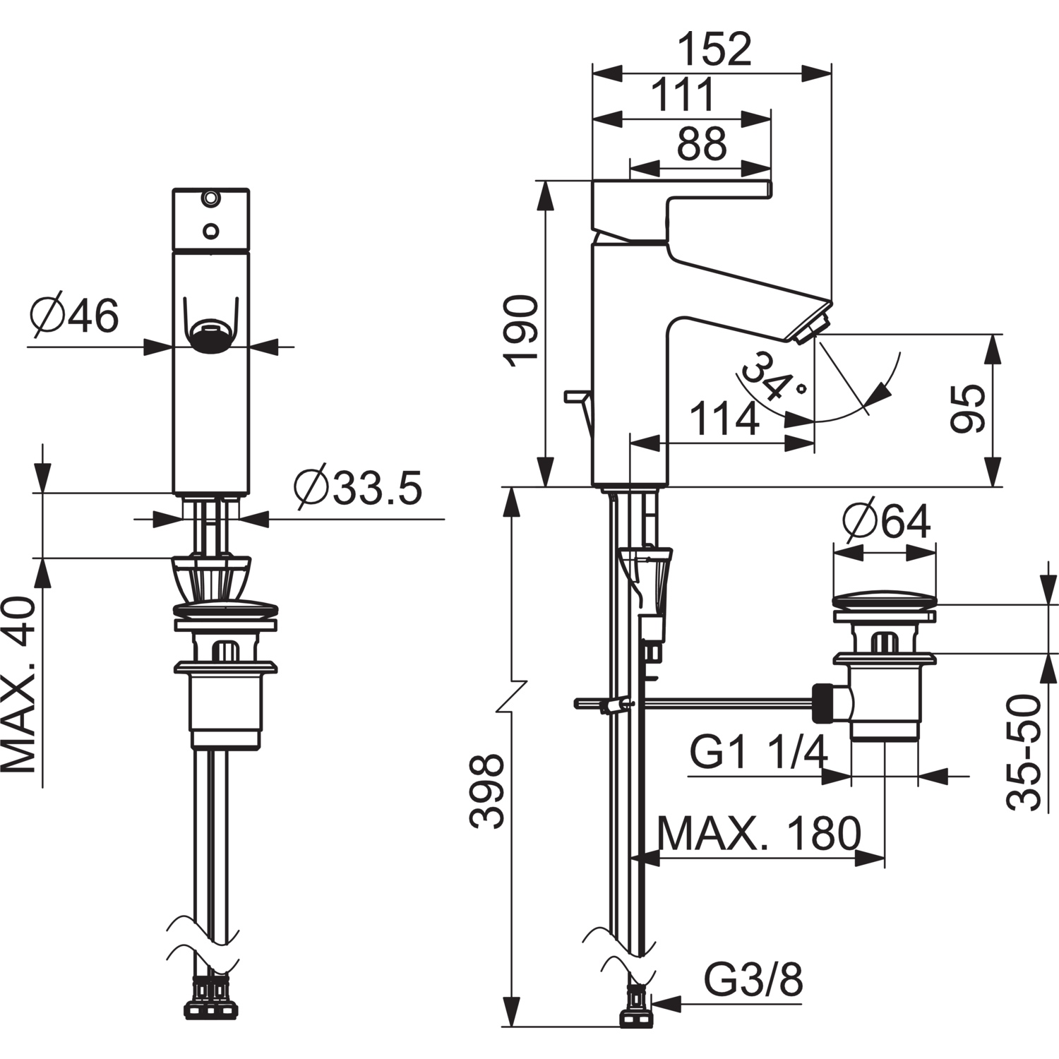 HansaVANTIS Waschtischarmatur Hansavantis 2022 EHM WT-Batt. HansaVANTIS XL 5256 Zugst.Ablgarn. Ausld. 114 mm chr Pinheb. HansaVANTIS Waschtischarmatur Hansavantis 2022 EHM WT-Batt. HansaVANTIS XL 5256 Zugst.Ablgarn. Ausld. 114 mm chr Pinheb.