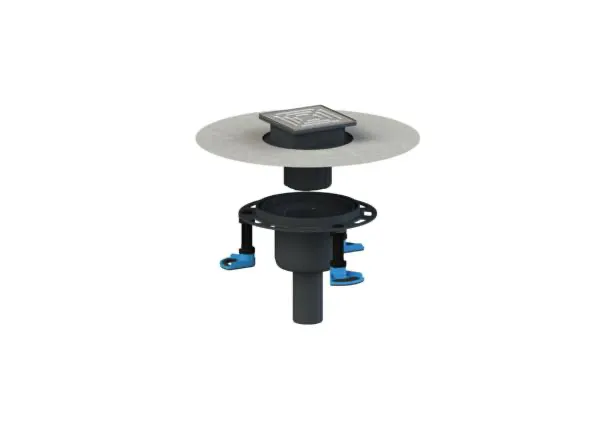 Bodenablauf DallDrain Select senkr., DN50/DN100, 120x120mm Bodenablauf DallDrain Select senkr., DN50/DN100, 120x120mm