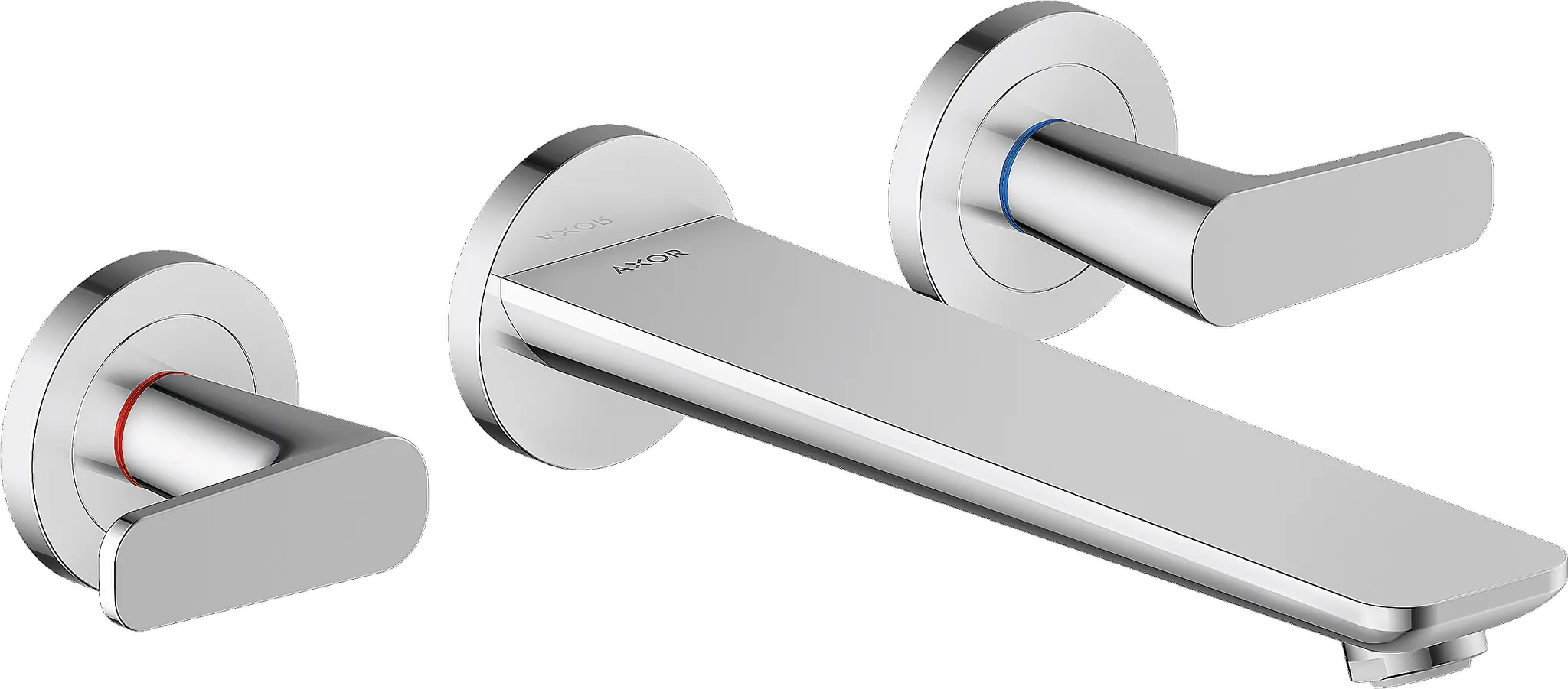 Hansgrohe AXOR Citterio C 3-Loch Wannenarmatur Unterputz, Chrom Hansgrohe AXOR Citterio C 3-Loch Wannenarmatur Unterputz, Chrom