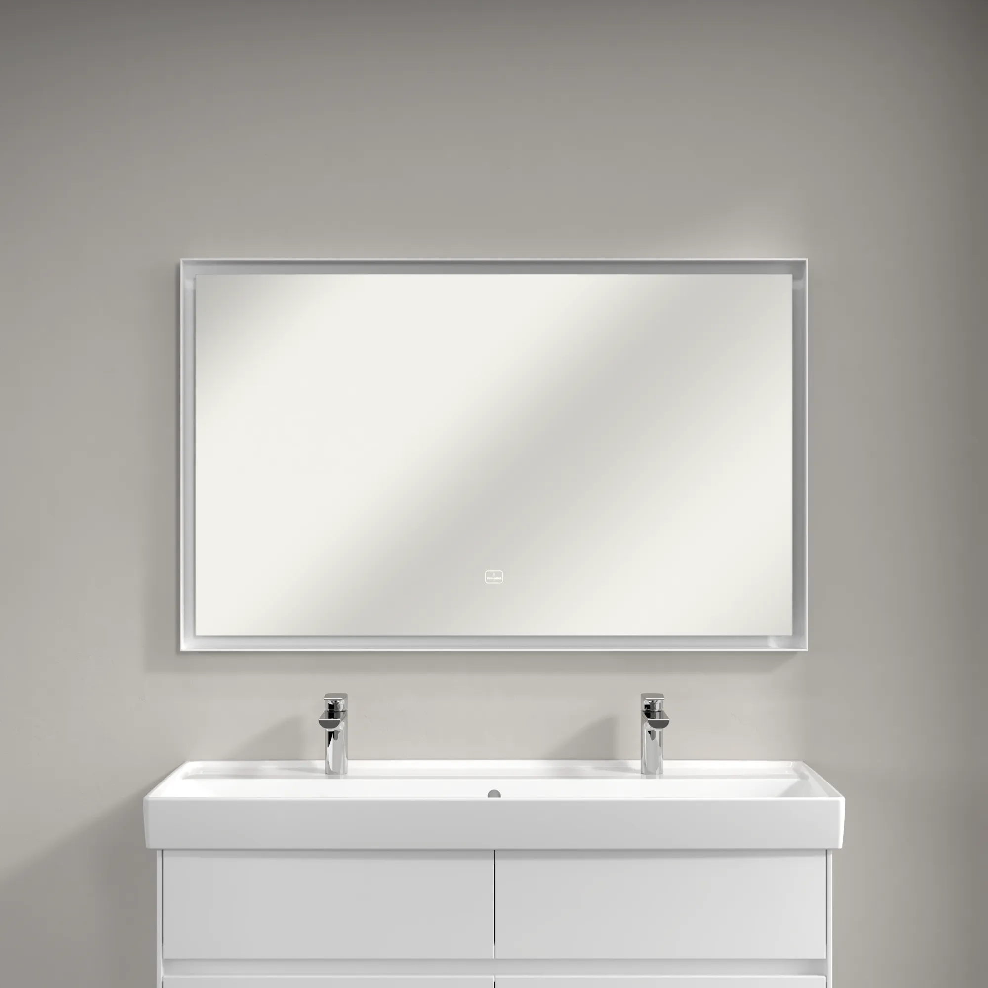 Villeroy & Boch Spiegel „Subway 3.0“ 120 × 75 cm in White Matt