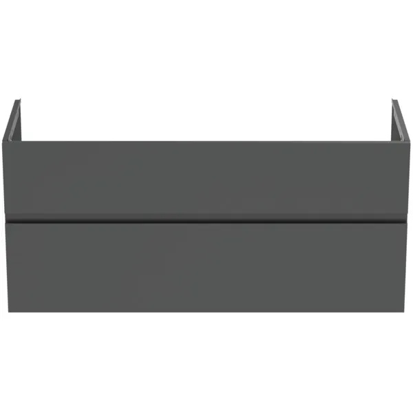 Ideal Standard Möbelwaschtischunterschrank Finesse 1200x440x545mm 2 Auszüge Anthrazit matt