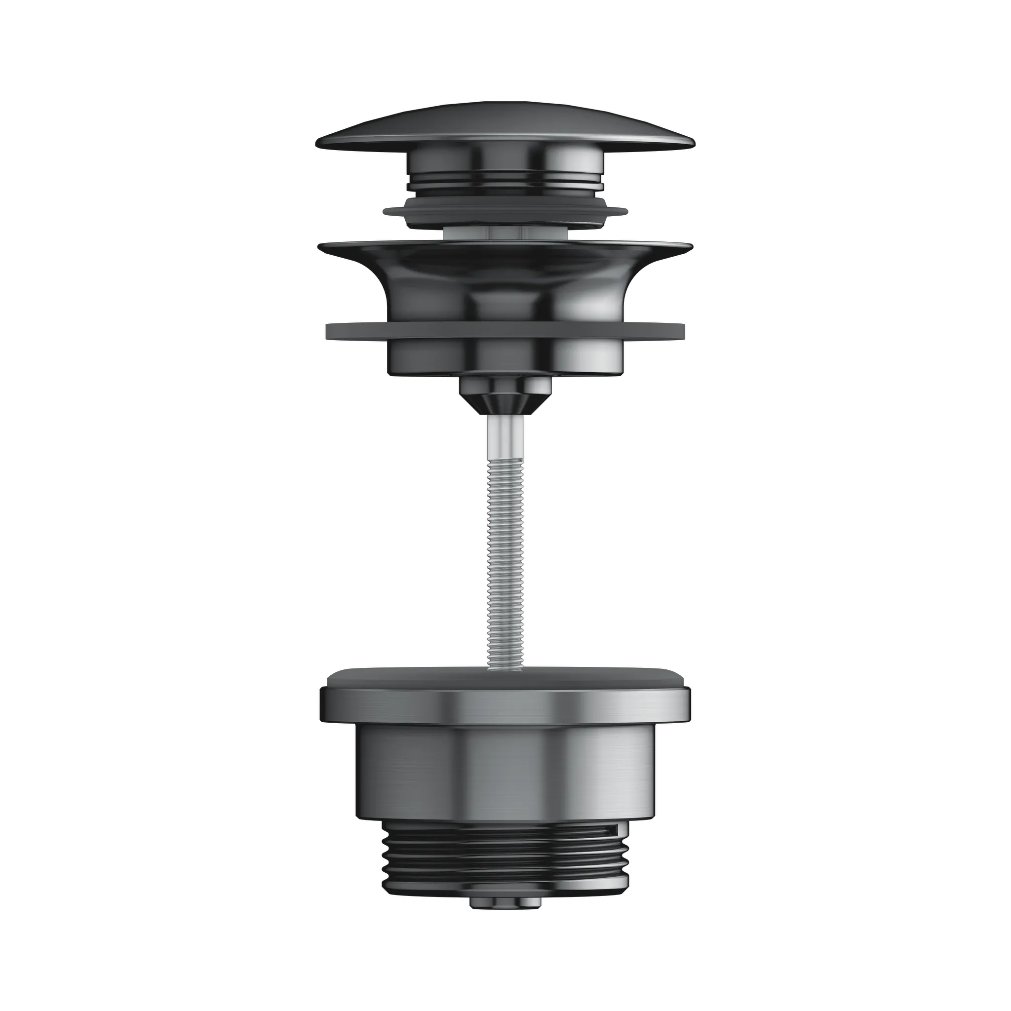 Arm.-Zub. 59902130000 Ablaufgarnitur G 1 1/4 Push-Open Schwarzchrom gebürstet Arm.-Zub. 59902130000 Ablaufgarnitur G 1 1/4 Push-Open Schwarzchrom gebürstet