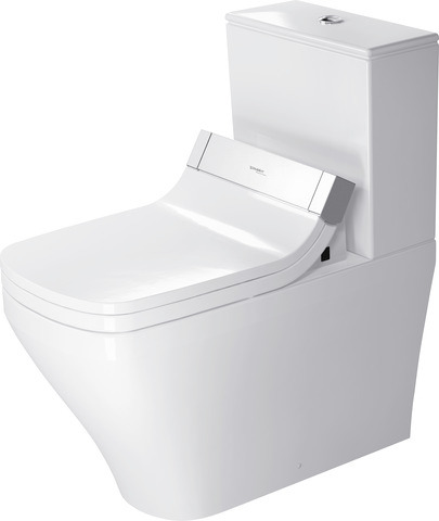 Stand-WC Kombi DuraStyle 700 mm, TS fürSPK, fürSW mitverd.Anschl., weiß Stand-WC Kombi DuraStyle 700 mm, TS fürSPK, fürSW mitverd.Anschl., weiß