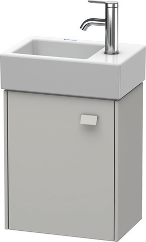 Duravit Waschtischunterschrank wandhängend „Brioso“ 36,4 × 44,2 × 23,9 cm in Betongrau Matt