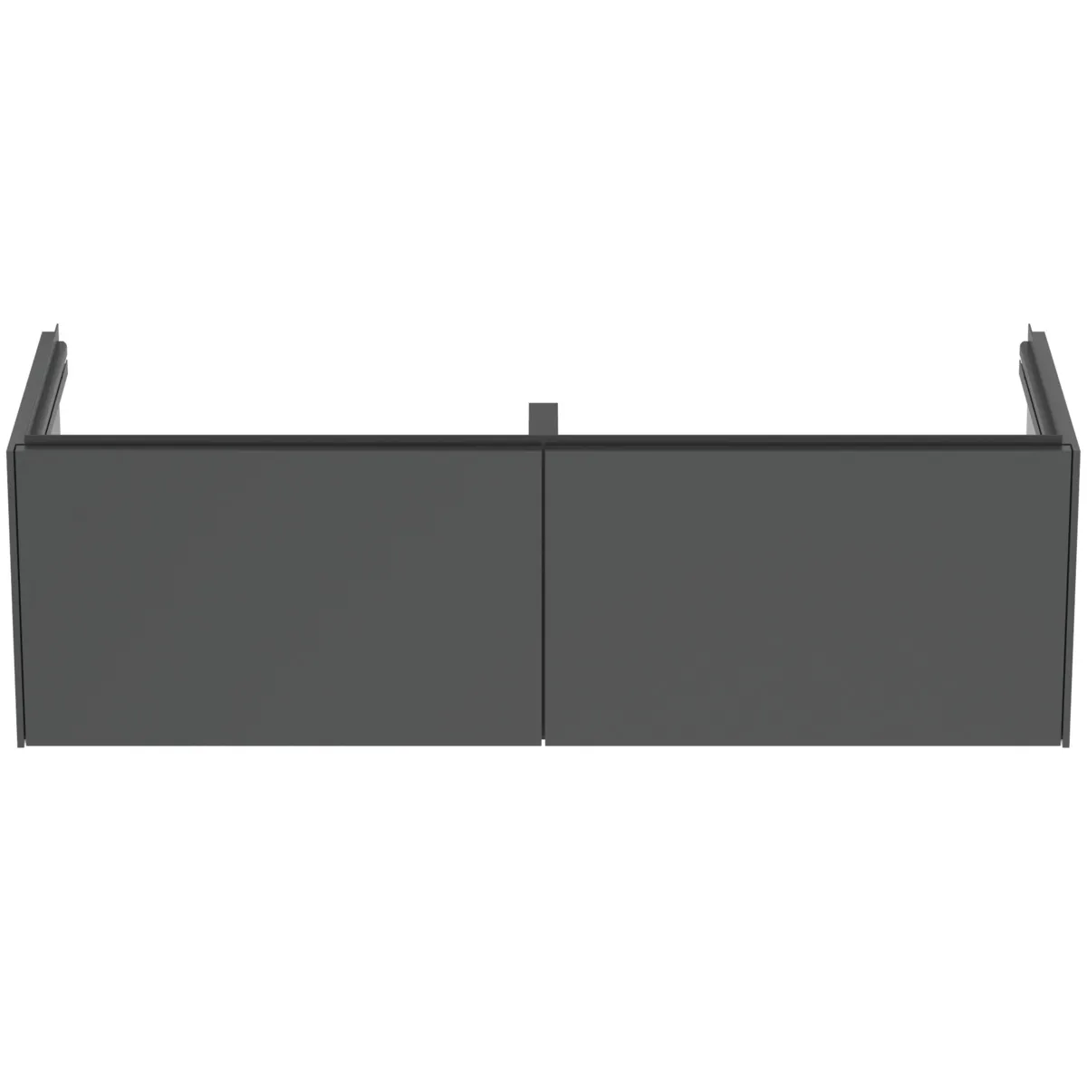 Ideal Standard Möbelwaschtischunterschrank Conca 1200x440mm 2 Auszüge Anthrazit matt