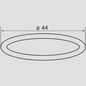 SANIT Rundring 44x3 UP-Spülkasten 8cm SANIT Rundring 44x3 UP-Spülkasten 8cm
