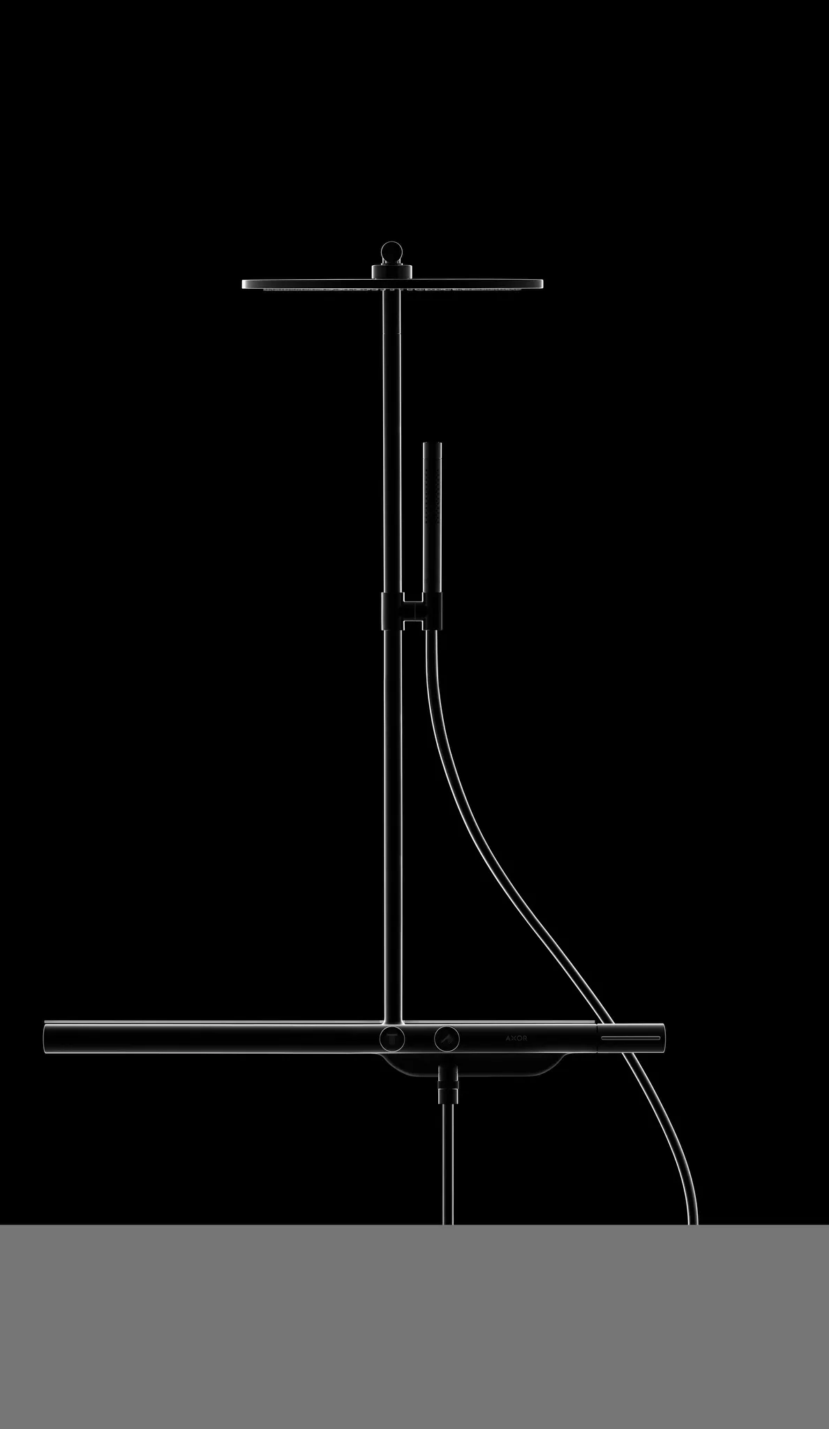 Showerpipe 800 Axor chrom