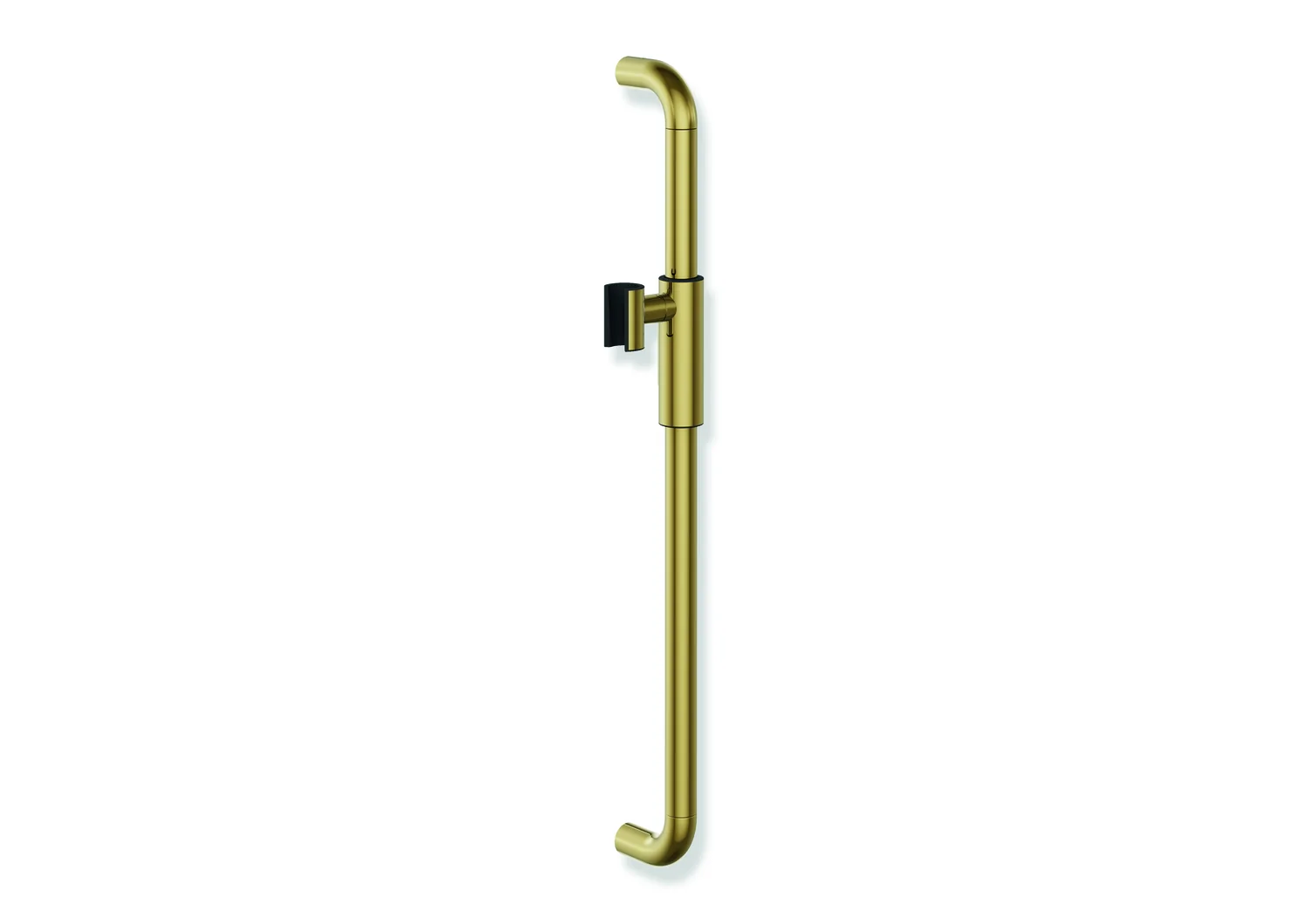 HEWI Brausehalterstange Serie 480, PVD-beschichtet, Gold glänzend, Achsmaß 600 mm, Durchmesser 25 mm HEWI Brausehalterstange Serie 480, PVD-beschichtet, Gold glänzend, Achsmaß 600 mm, Durchmesser 25 mm