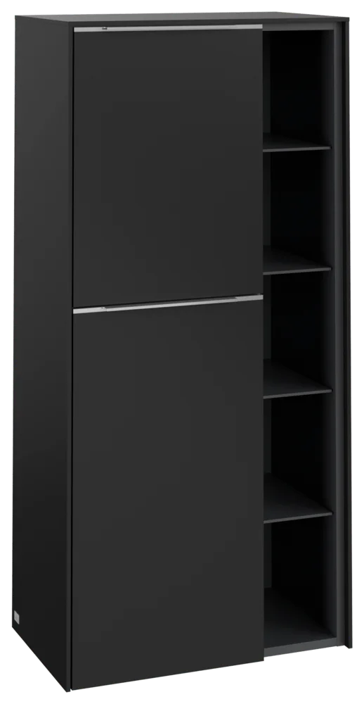 Villeroy & Boch Subway 3.0 Mittelschrank C59800, 574x1200x362mm, links Anschlag, Volcano Black Villeroy & Boch Subway 3.0 Mittelschrank C59800, 574x1200x362mm, links Anschlag, Volcano Black