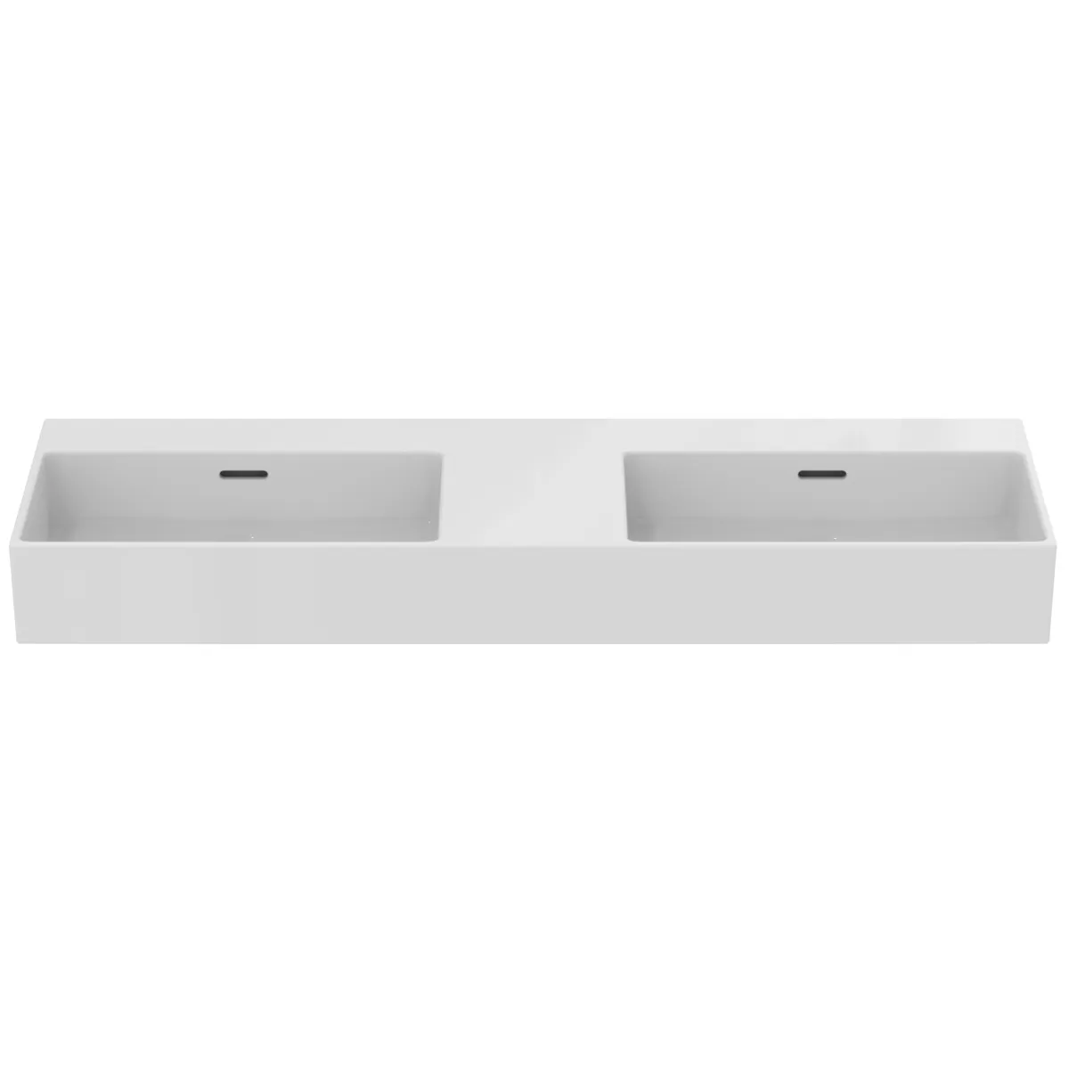 Waschbecken „Extra“ 121,5 × 45 × 15 cm in Weiß Waschbecken „Extra“ 121,5 × 45 × 15 cm in Weiß