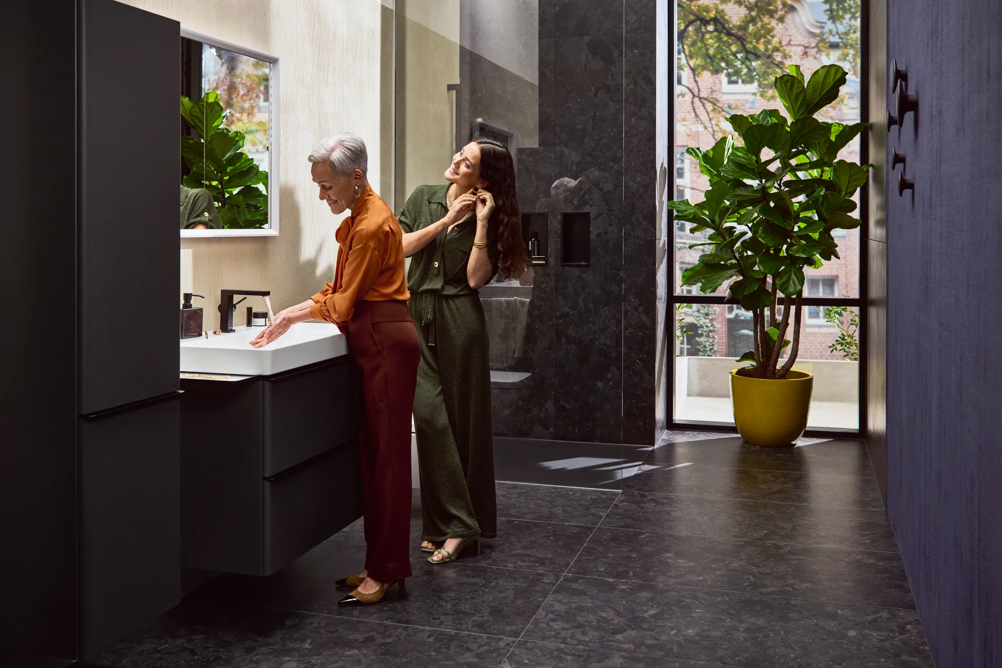Tecturis E Einhebel-Waschtischmischer 110 Fine CoolStart EcoSmart+ ohne Ablaufgarnitur Chrom