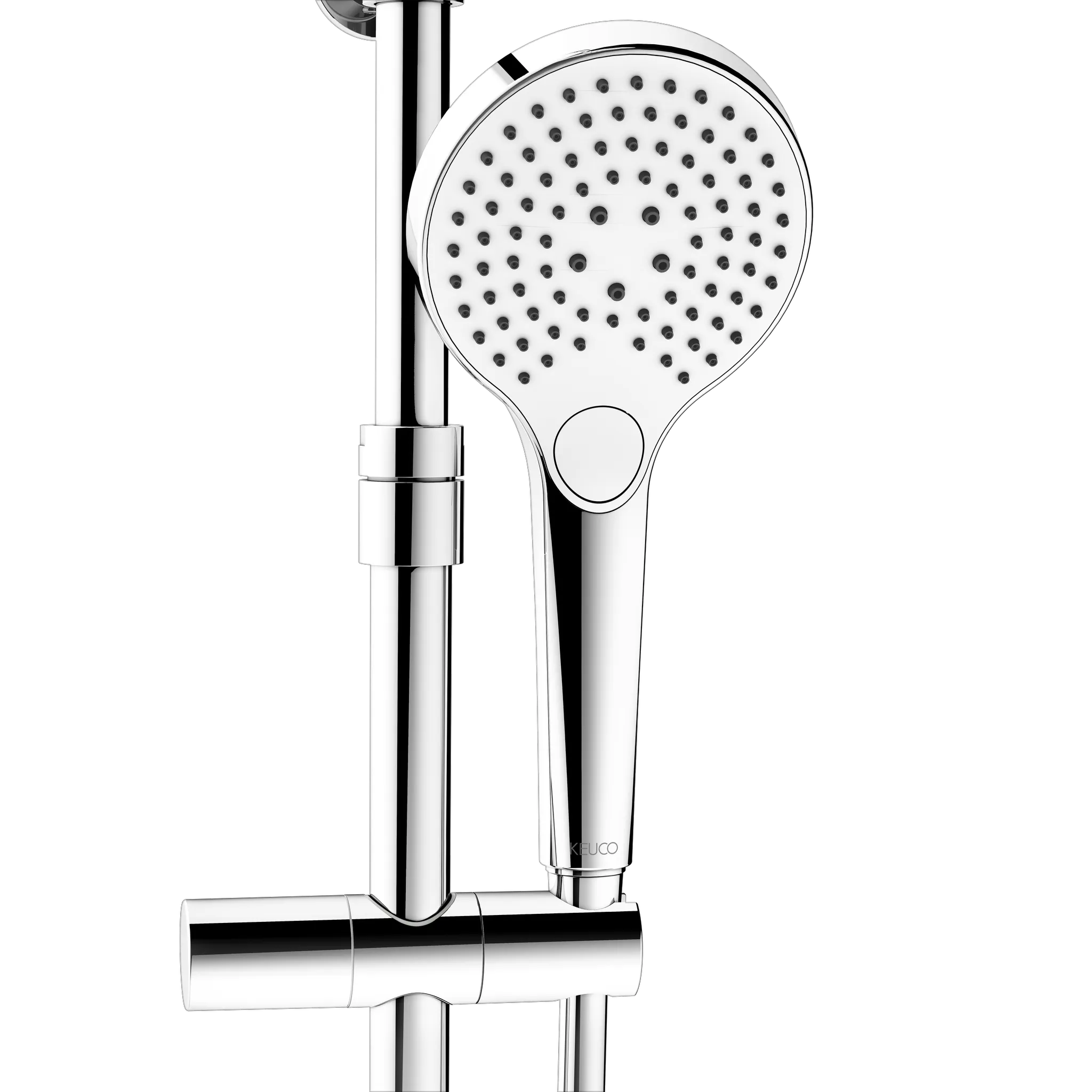 KEUCO PLAN BLUE Thermostat-Brausearmatur Aufputz mit Kopfbrause verchromt KEUCO PLAN BLUE Thermostat-Brausearmatur Aufputz mit Kopfbrause verchromt