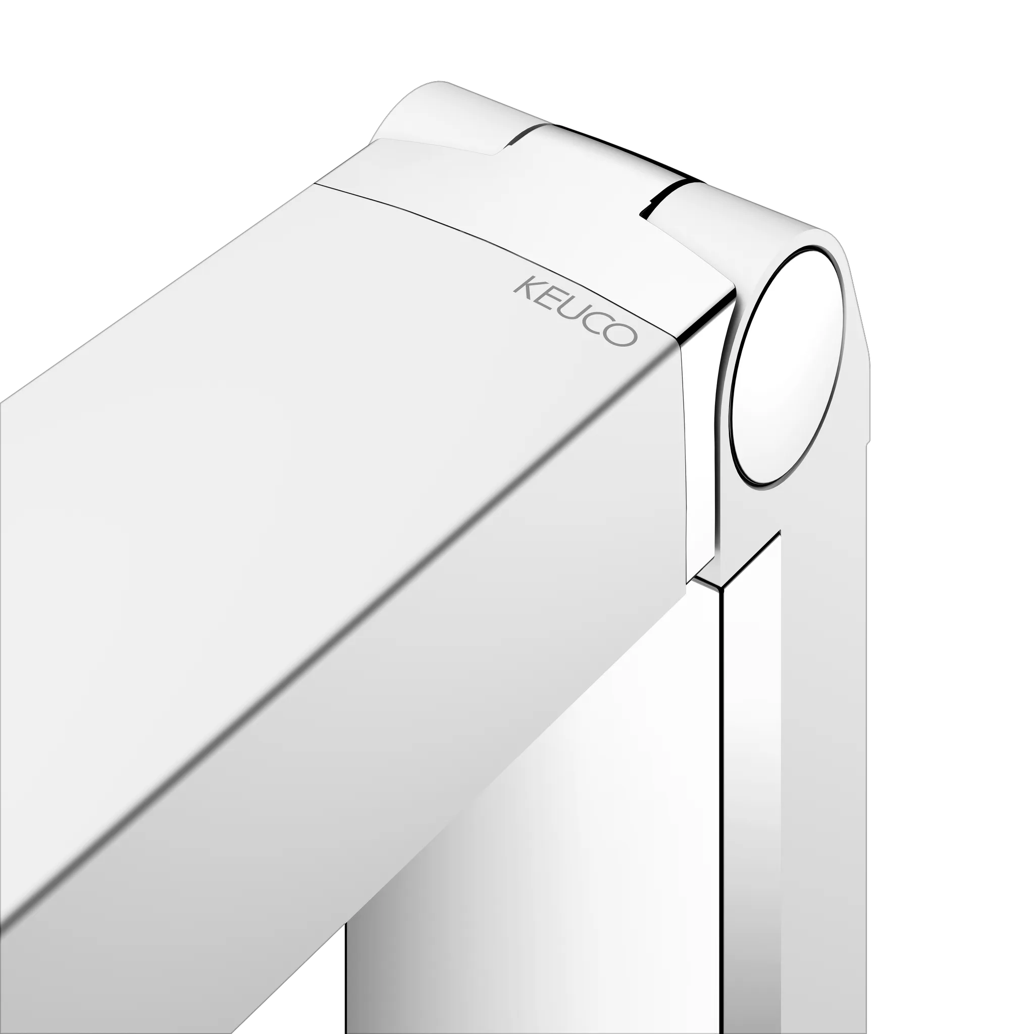 AXESS Stützklappgriff WC 700 mm silber-eloxiert/schwarz