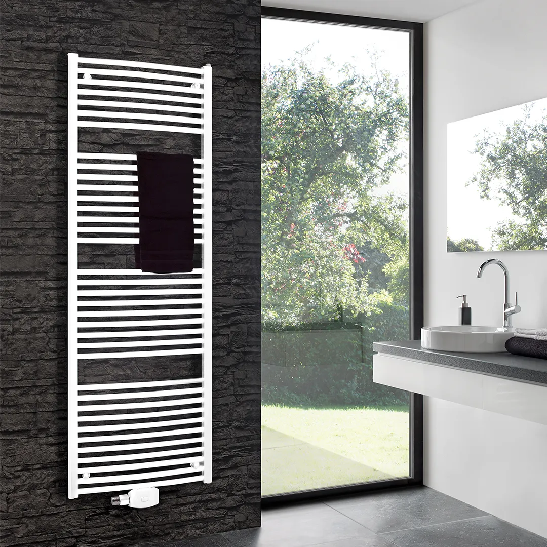 BEMM Badheizkörper Mido Arc BMA-H1204x045x0497, Schwarzblau BEMM Badheizkörper Mido Arc BMA-H1204x045x0497, Schwarzblau