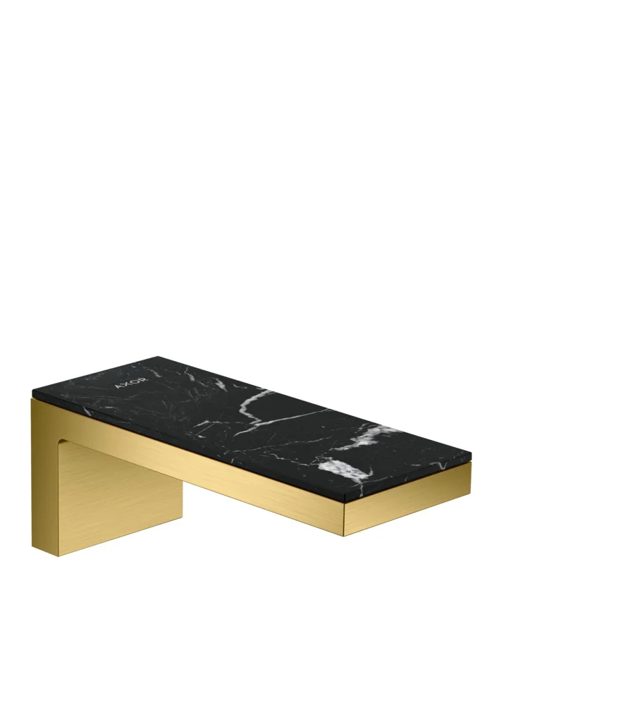 Hansgrohe AXOR MyEdition Platte 200 mm Marmor Nero Marquina abnehmbar