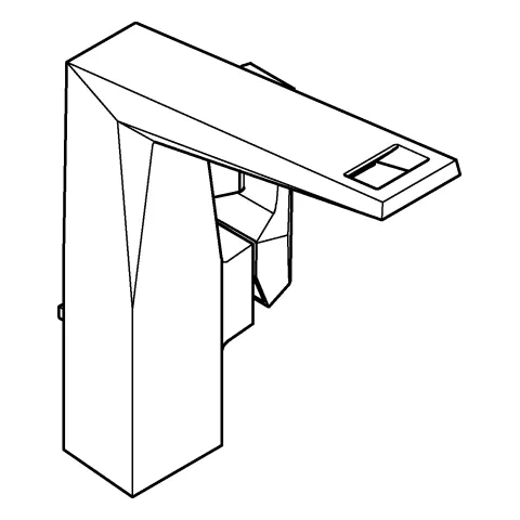 Einhand-Waschtischbatterie Allure Brilliant Private Collection 24400, L-Size, Griff mit Rändelstruktur, Zugstangen-Ablaufgarnitur 1 1/4", chrom Einhand-Waschtischbatterie Allure Brilliant Private Collection 24400, L-Size, Griff mit Rändelstruktur, Zugstangen-Ablaufgarnitur 1 1/4", chrom