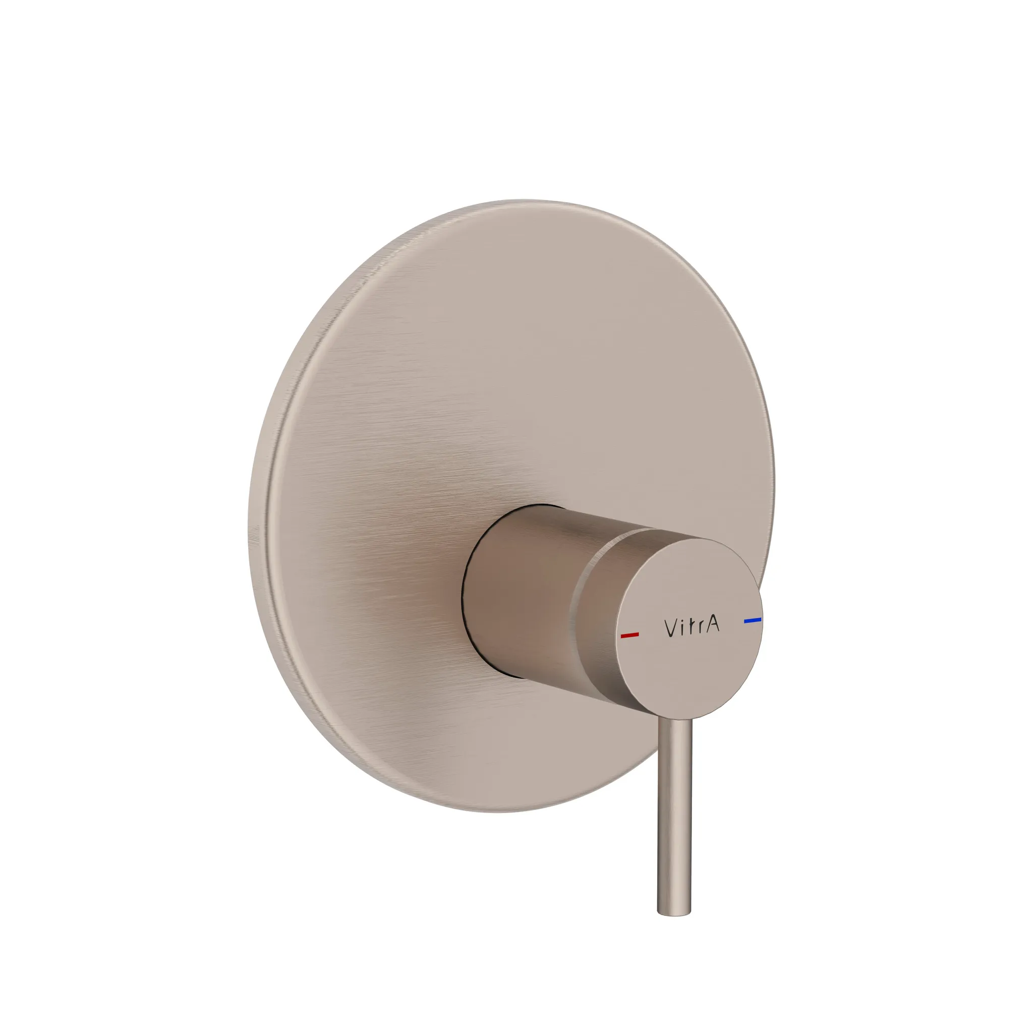 Origin Einhebel-Brausearmatur V-Box Unterputzmontage Nickel gebürstet Origin Einhebel-Brausearmatur V-Box Unterputzmontage Nickel gebürstet