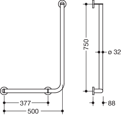 HEWI Haltegriff „System 900“