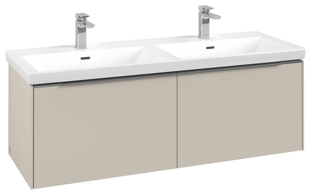 Villeroy & Boch Subway 3.0 Waschbeckenunterschrank C56700, 1272 x 429 x 478 mm, Cashmere Grey