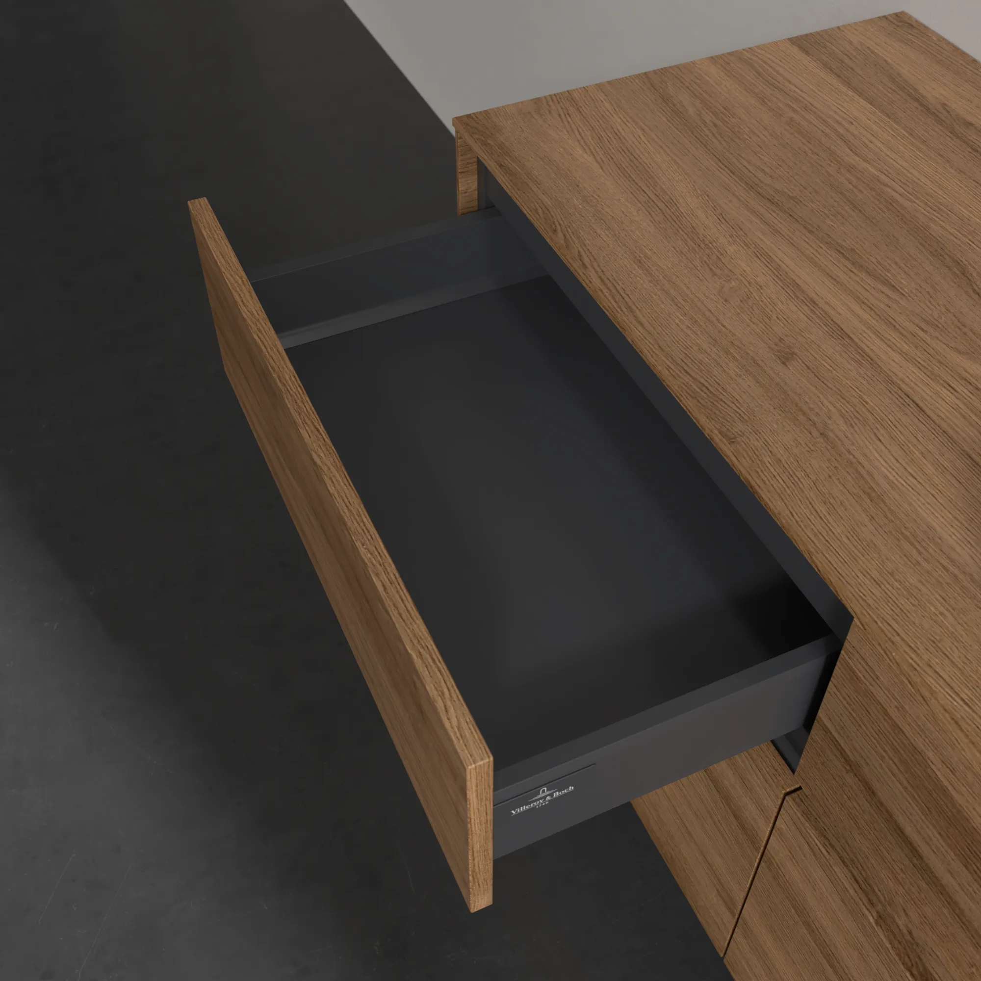 Villeroy & Boch Collaro Waschbeckenunterschrank C04300 1200x548x500mm Kansas Oak Villeroy & Boch Collaro Waschbeckenunterschrank C04300 1200x548x500mm Kansas Oak