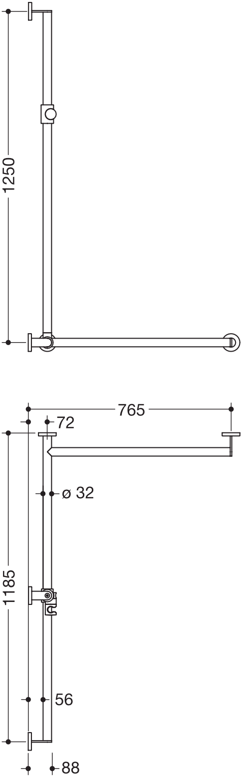 HEWI Haltegriff „System 900“