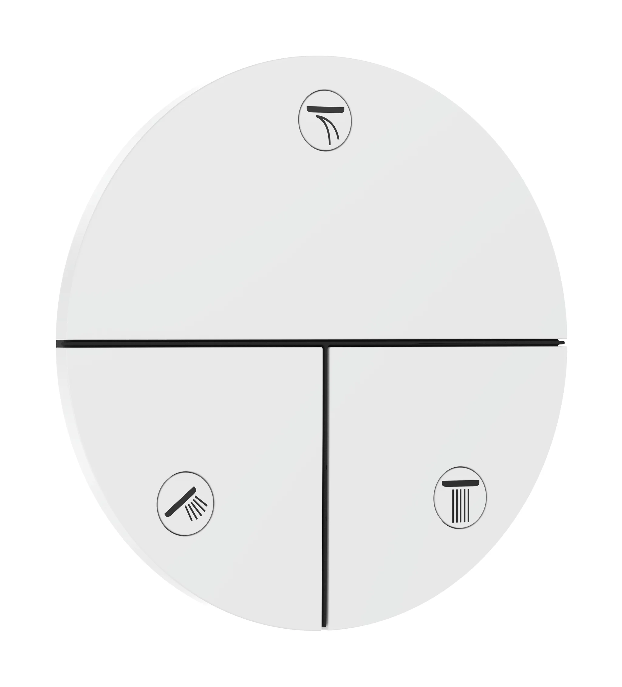 Hansgrohe ShowerSelect Comfort S Ventil Unterputz, Mattweiß, 3 Verbraucher, iBox universal 2 Anschluss, Durchflussmenge 26 l/min, Betriebsdruck 1-10 bar Hansgrohe ShowerSelect Comfort S Ventil Unterputz, Mattweiß, 3 Verbraucher, iBox universal 2 Anschluss, Durchflussmenge 26 l/min, Betriebsdruck 1-10 bar