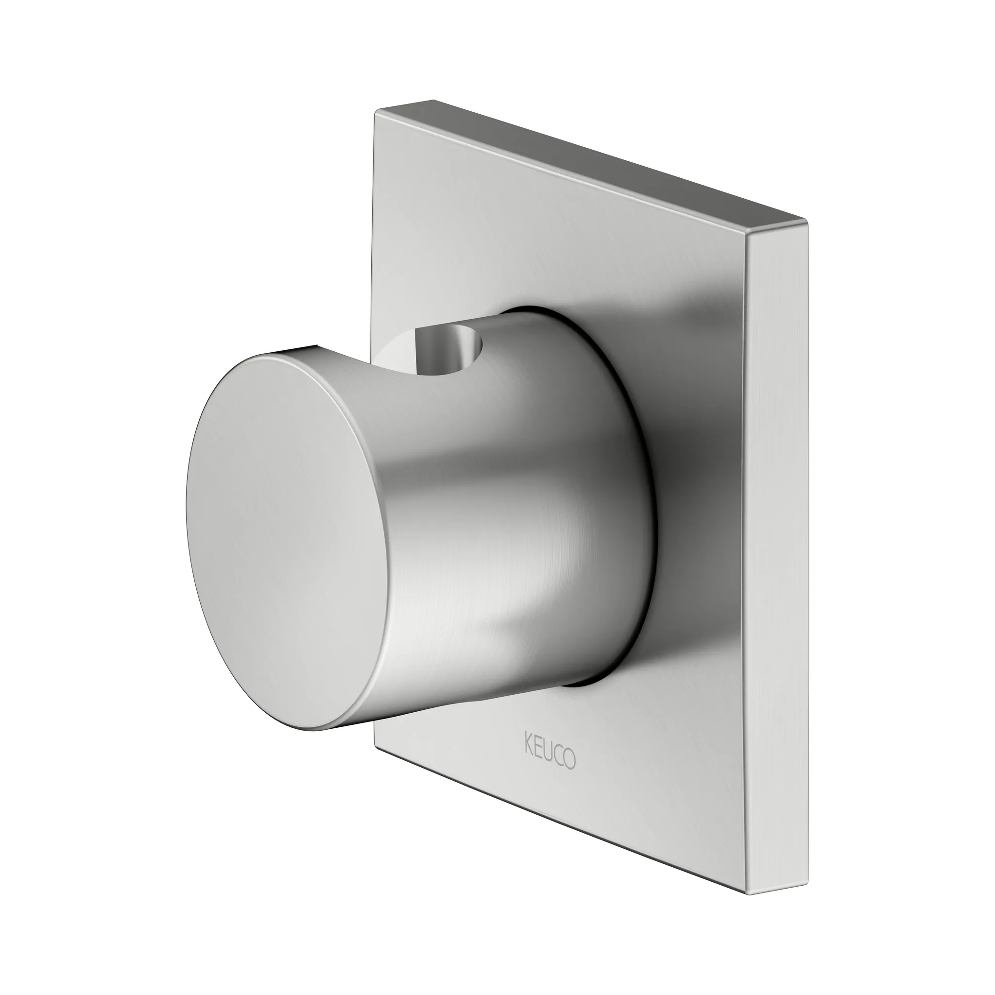 KEUCO IXMO Brausehalter eckig Edelstahl-finish