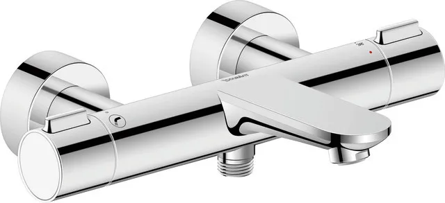 Zweihand-Wannenarmatur „Wave“ Ausladung 198 mm in Chrom Zweihand-Wannenarmatur „Wave“ Ausladung 198 mm in Chrom