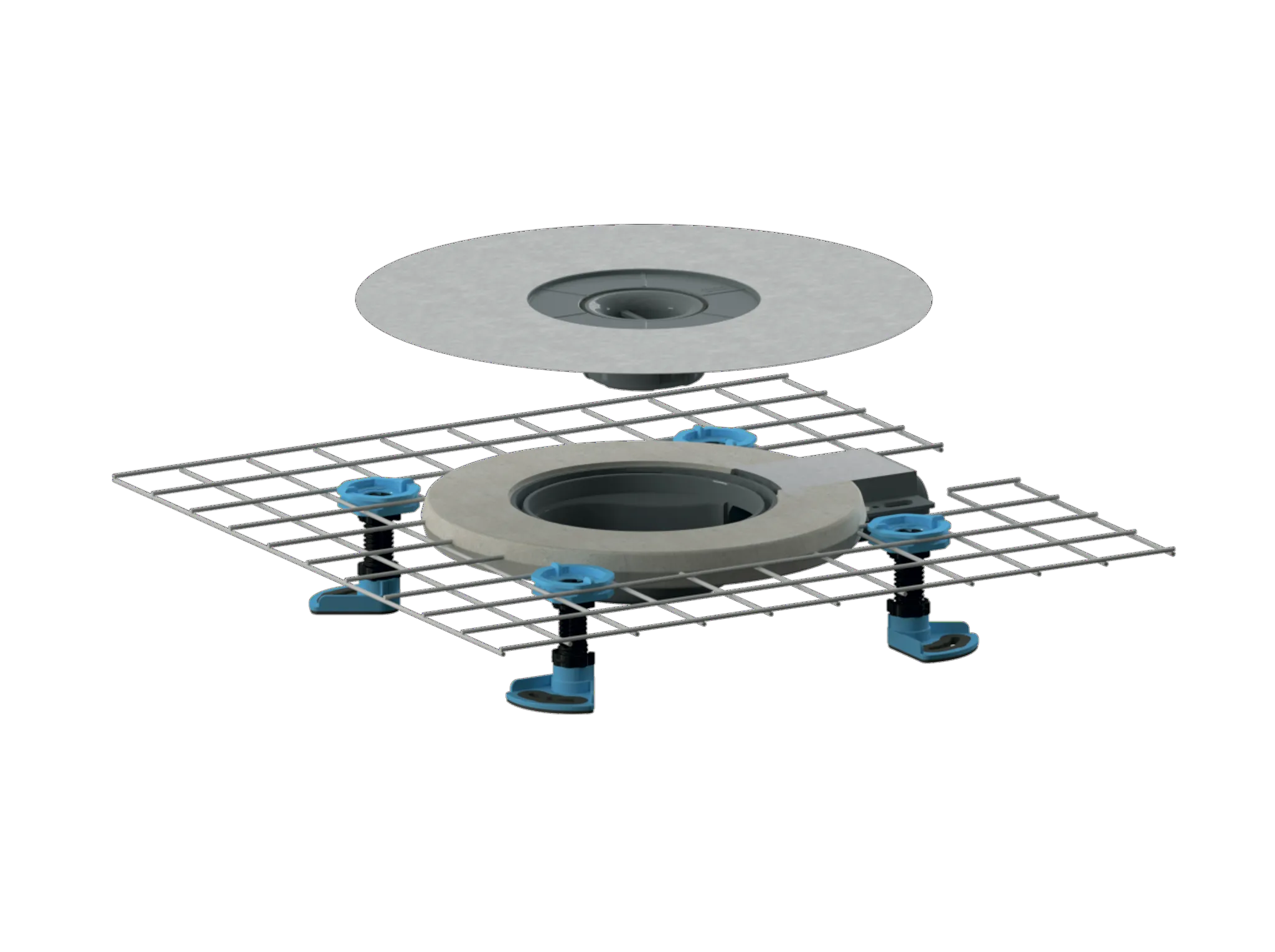 Ablaufgehäuse CeraDrain Plan, DN 40 Ablaufgehäuse CeraDrain Plan, DN 40