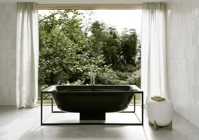 Bette BetteLux Shape Badewanne Rechteck, 1800 x 800 mm, Midnight, glasierter Titan-Stahl, Freistehend, 2-Sitzer Bette BetteLux Shape Badewanne Rechteck, 1800 x 800 mm, Midnight, glasierter Titan-Stahl, Freistehend, 2-Sitzer
