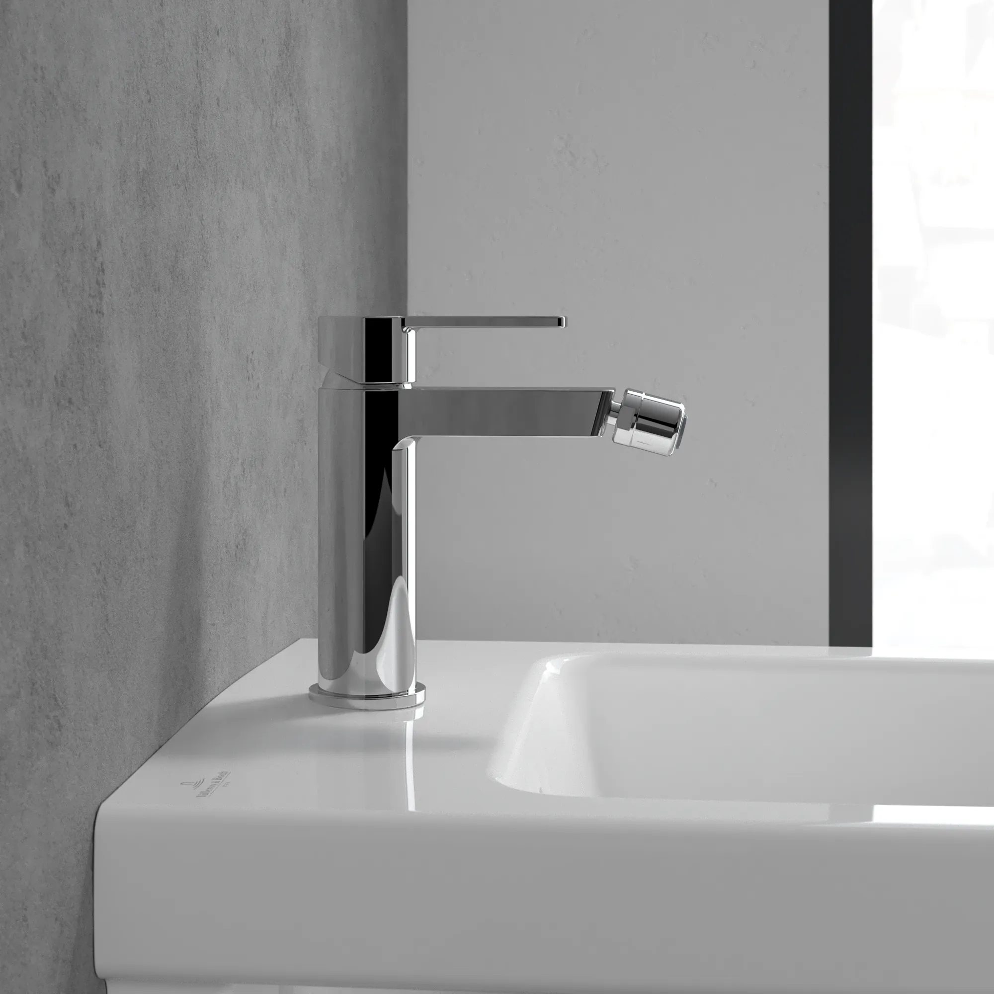Einhebel-Bidetarmatur Architectura T103001000, 42 x 164 x 156 mm, Chrom Einhebel-Bidetarmatur Architectura T103001000, 42 x 164 x 156 mm, Chrom