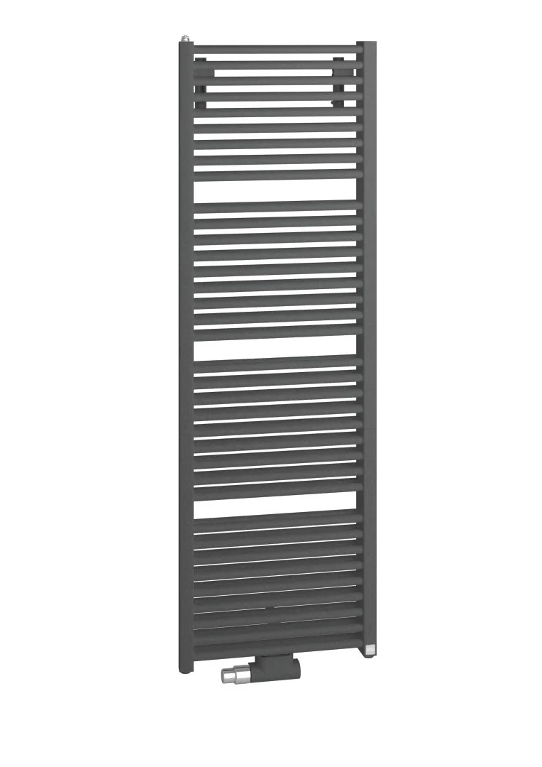 Kermi Design-Heizkörper „Duett®“ 48,4 × 149,2 cm in Graphit Metallic