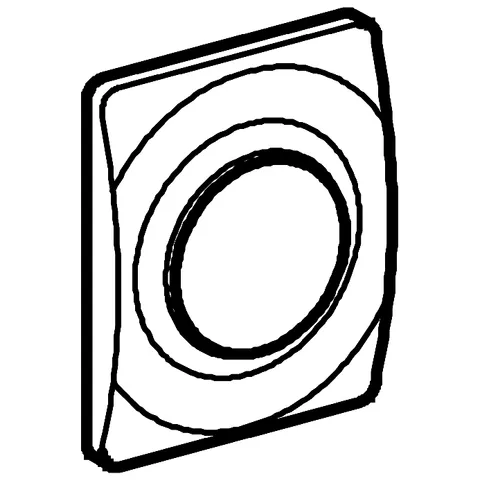 Urinal-Betätigung Surf 37018, 116 x 144 mm, mit Druckknopfbetätigung, chrom Urinal-Betätigung Surf 37018, 116 x 144 mm, mit Druckknopfbetätigung, chrom