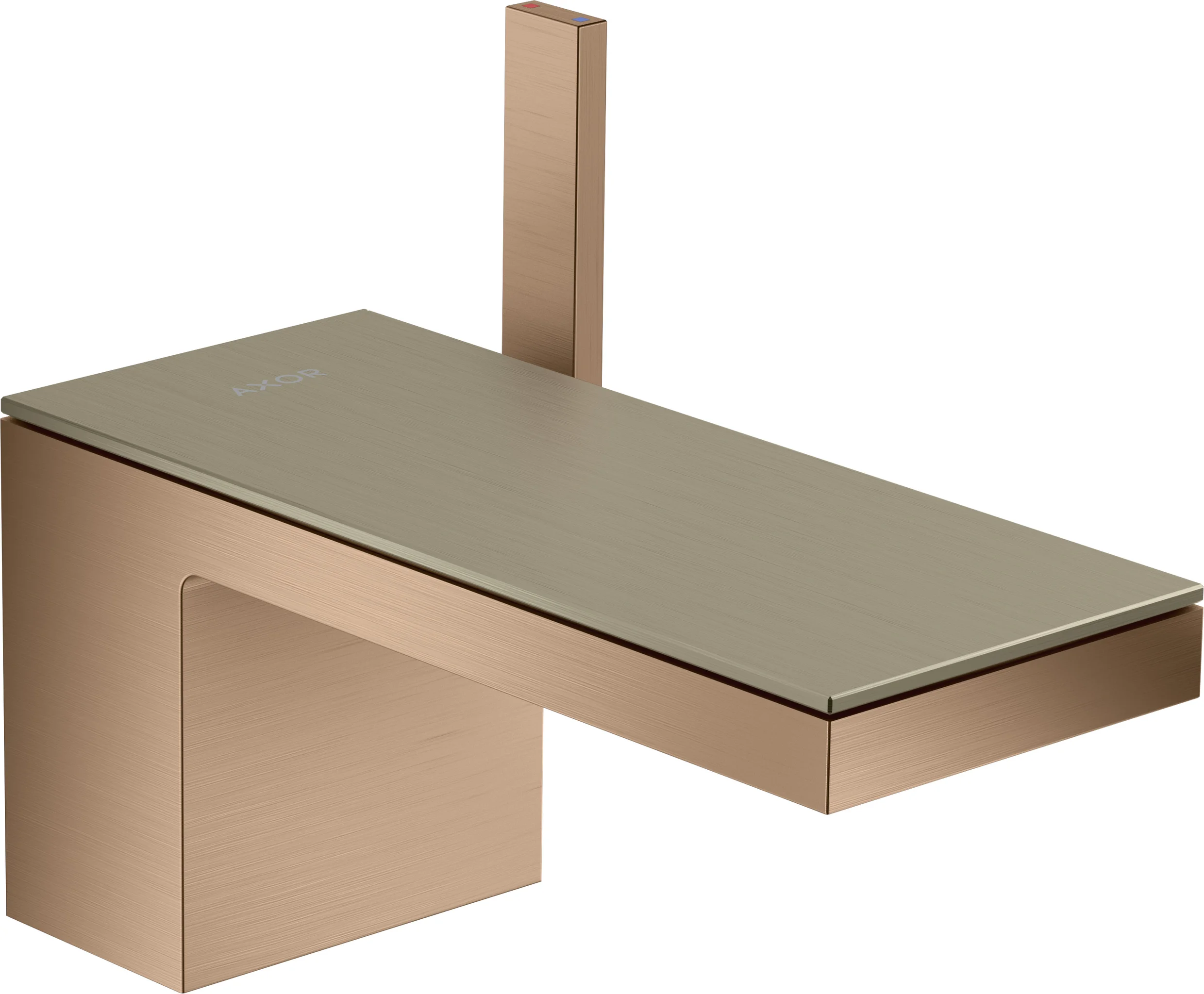 Hansgrohe AXOR MyEdition Platte 200 mm Metall Brushed Nickel abnehmbar