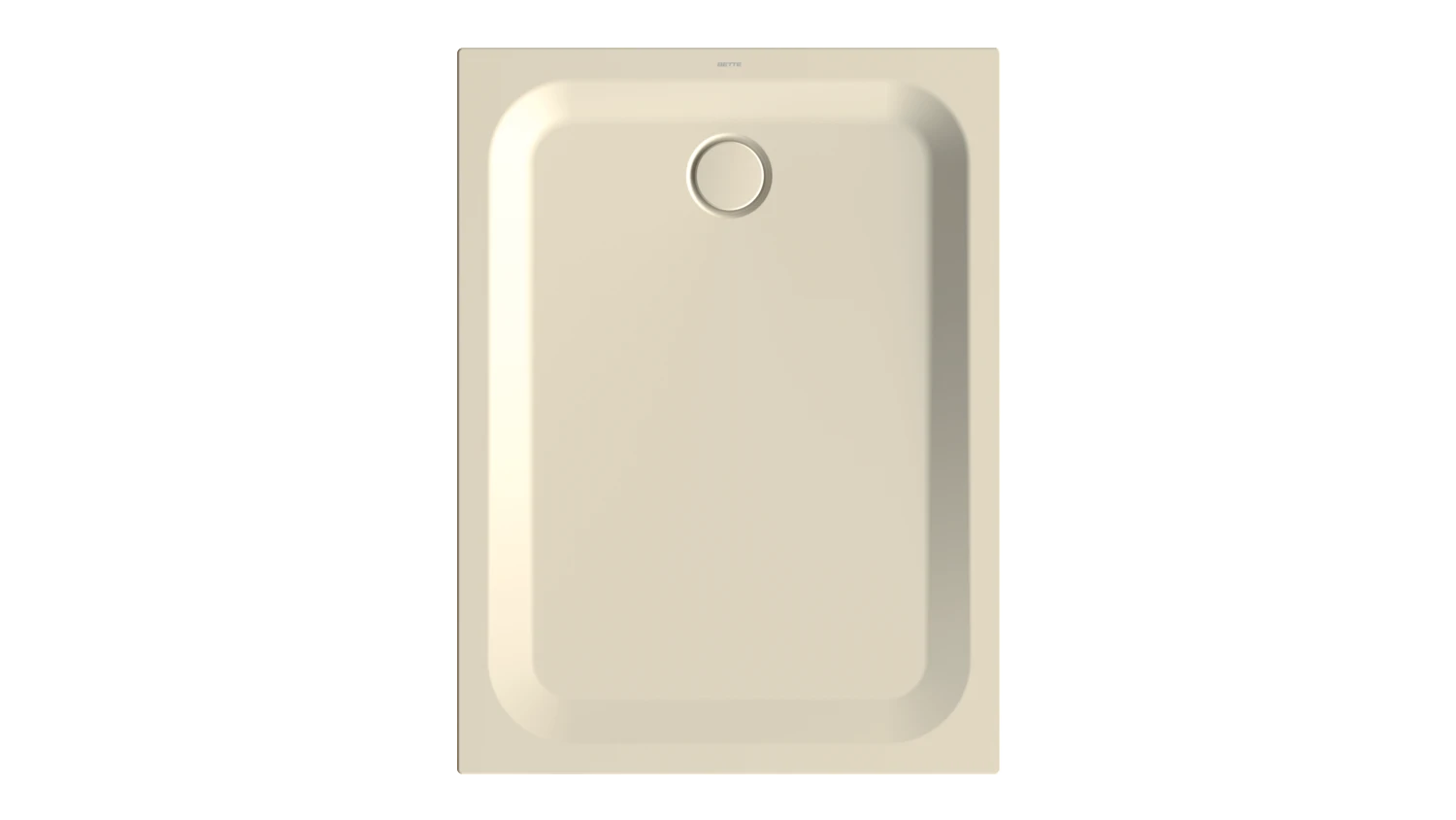 Bette rechteck Duschwanne „BetteUltra“ 1200 × 900 mm ohne Oberflächenbeschichtung, mit BetteGlasur Plus, ohne Wannenträger, in Pergamon