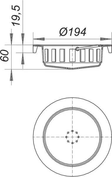 Sandfangkorb 606/616/605/615